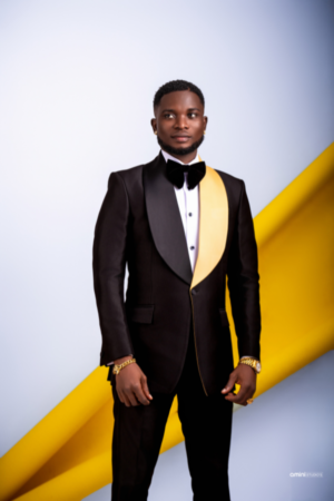 The Sovereign Gold-Accent Dinner Suit