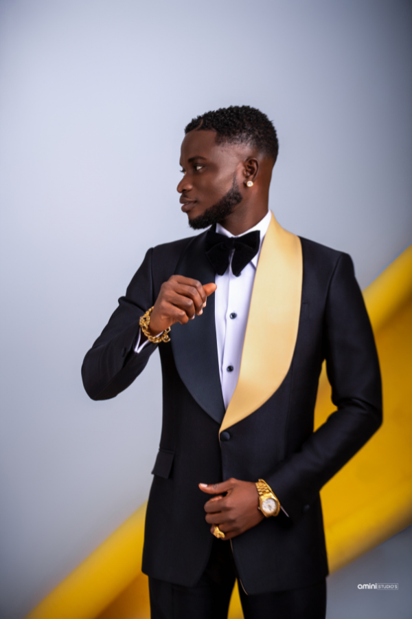 The Sovereign Gold-Accent Dinner Suit