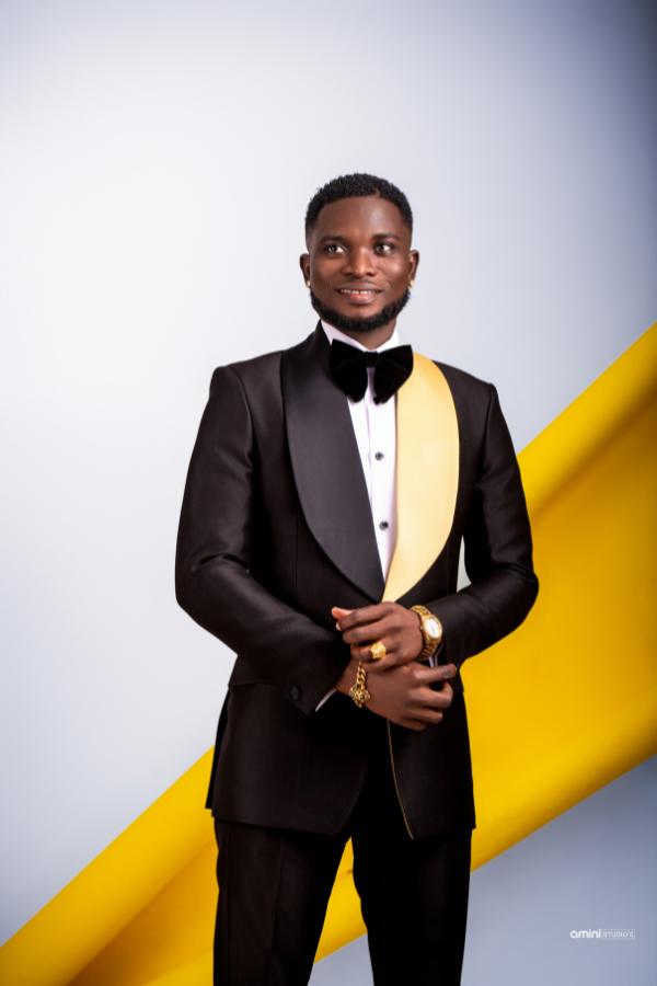 The Sovereign Gold-Accent Dinner Suit