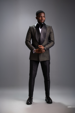 The Opulent Brocade Statement Suit
