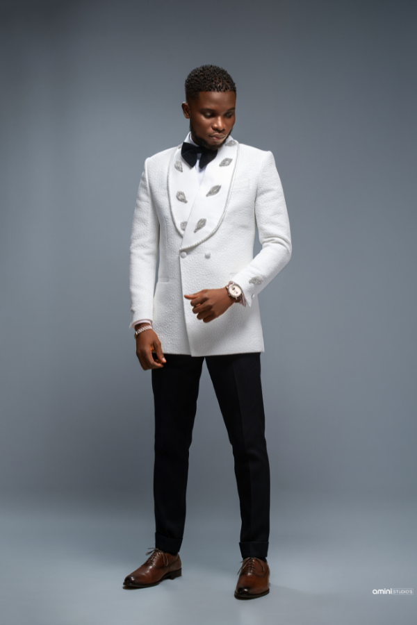 The Ivory Leaf Embellished Tuxedo