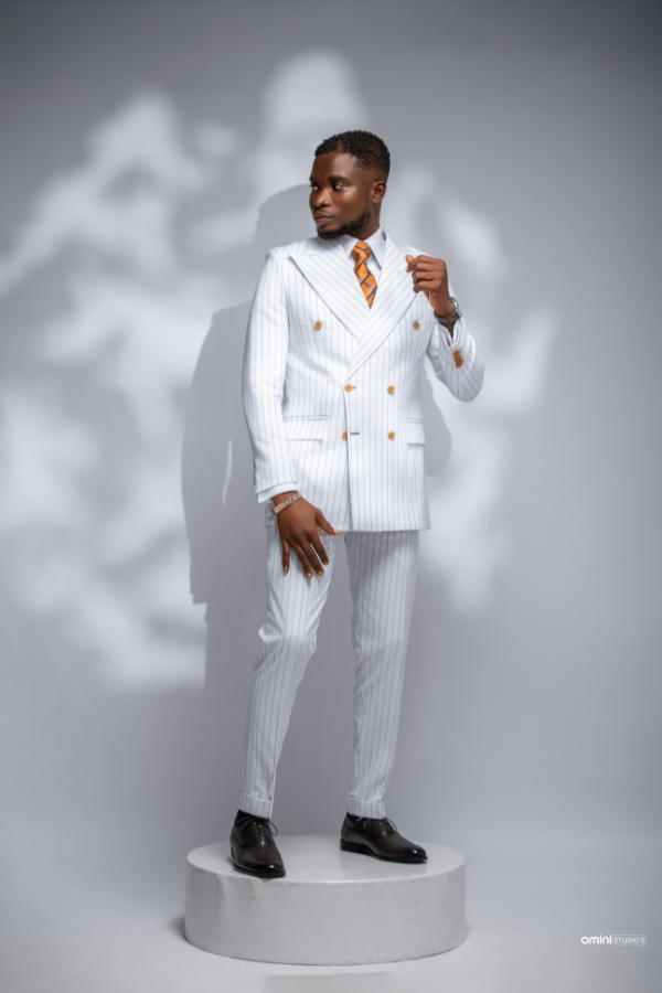 The Sovereign Pinstripe Bespoke Ensemble