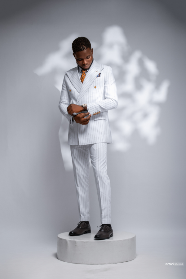 The Sovereign Pinstripe Bespoke Ensemble